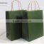 Eco-frendly Different Colors Kraft Paper Bags/Custom Cheap Shopping Gift Bag