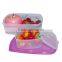Crisper Plastic Lunch Box With Fork and Spoon