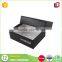Great quality custom logo printed luxurious branded watch box with lid
