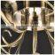 New Designs 5 Lights Indoor Decorative Light Fixture of Ceiling, Glass Flower Antique Lighting