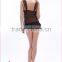 No moq wholesale China factory mature women sexy lingerie black sexy lingerie babydoll for women