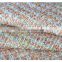 81%T 5% W 14%A Silver thread wool polyester Tweed Fabric, double faced wool fabric