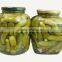 Best selling Vietnam pickled gherkins in brine in bulk for export by HAGIMEX