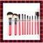 Red Makeup Brush Suit Customize Different Colors Gift Bag