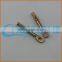 hardware fastener 35 # steel galvanized 1/4 x 3-1/2 flat/round head split drive anchor1/4 x 1-1/2
