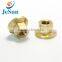 China Supplier Round Cap Hex Brass Nut