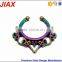 custom 316L Stainless steel New Belly Dance Gold Plated Nose Ring Nath