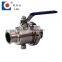 manual sanitary ball valve