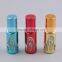 New Design 3ml Mini Essential Oil Stainless Steel Roller Ball Glass Roll on Perfume Bottle With Aluminum Cap