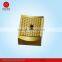 Tension wheel tooth plate bearing for strapping machine