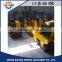 Single double drum hydraulic walk behind road roller