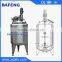 Stainless steel high shear mixing tank