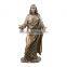 12"Custom Cold Cast Bronze resin jesus catholic religious items