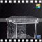 High quality transparent display stand holder custom acrylic clear coffee table