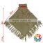 Ladies Shawl Wholesale Combination Pattern Turtleneck Knitting Wool Fringe Poncho Shawl Scarf