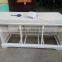 New product wooden bench with basket