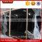 Indoor projects black with white vein marble natural stone slab