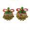 christmas latest artificial led earrings custom