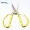 S11006 FDA qualified 6-3/4" Zinc-Alloy gold handle tailor ribbon scissors