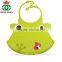 2015 New designs smiling faces fancy baby bibs,silicone fancy baby bibs,cute silicone baby bibs