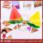 Handmade Fruit Shape Hard Pops Candy Sweet Fruit Lollipop Candy