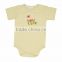 100 % Organic Cotton Baby body suits and Soft with Short sleeve baby t shirts with Organic latest design