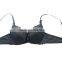 New! Perfect shape coverage bra/lace-trim bra