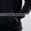 2016 Custom With Hood Raglan Sleeves Pouch Pocket Black Men's 100% Cotton Casual Breathable Oversized Plain Design Hoodies