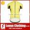 Yellow cycling jersey custom your own logo