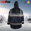 safety warmer and waterproof ski jacket with reflective tape