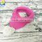 Top sale popular knitted candy color wool warm head scarf for kids