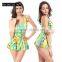 2017 new plus size swimsuit floral one piece skirt swimsuit alibaba china swimwear