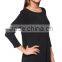 Online Shopping China Clothes Long Flowy Elbow Sleeve Jersey Tunic For Women