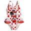 Hot Summer Baby Girls Comfortable One Piece Swimsuit Children Polka Dot Cartoon Swimwear Kids Bikini Lower Price Wholesale