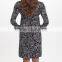 New Arrivals Maternity Dresses With Black And White Paisley Maternity Surplice Dress Women Wear WD80817-14