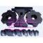 Feed screw drive systems Infeed scroll system Plastic change parts