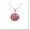 shamballa pendant silver jewelry #01