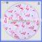 Oversized custom microfiber round beach towel with fringe 59"