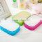Plastic holder applied to bathroom, Round shape Heart shape Rectangle shape Plastic soap holder with good price
