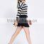 Women Fashion Elegant Striped Knitwear Latest Design