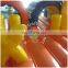 Orange Inflatable Obstacle Course