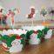 santa claus cupcake case christmas toppers set cakecup wrapper