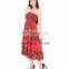 Women Party Cotton skirt Summer Party dance casual long summer Dress