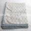 Lozenge Shap Indian Cotton White Damask Hand Block Printed AC Quilt Dohar 500