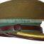 official green cap for Afric Market with bullion peaked cap visor