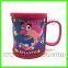 Custom pvc children cartoon animal mugs for promotional gifts