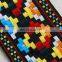 Italy HOT design fashion multico Jacquard fabric trim tape
