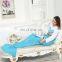 Wholesale Custom 100% Acrylic Fibers United Fashion Mermaid Tail Blanket