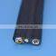 Elevator flat travelling cable 5 cores with 4 twisted pair signal wire  lift controlling cable travel cable
