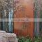 Custom corten steel decorative garden metal screen patterns